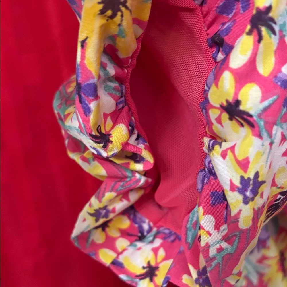 Floral Ruffle Dress - Picture 2 of 10